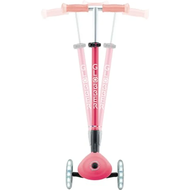Globber Elite Glow Lights, 3-rädriger Scooter für Kinder, höhenverstellbar, Glow-in-the-Dark, klappbar, max. 50 kg – Bild 7