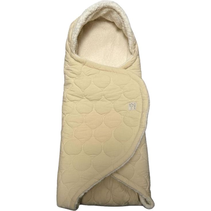Kaiser Nylon-Einschlagdecke Winter, wärmende Babydecke für Babyschalen & Babywannen, 100% recyceltes Nylon, Cozy Beige