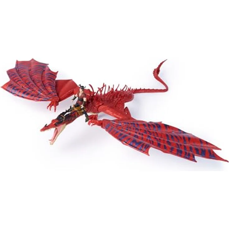 Spin Master Dreamworks Dragons How to Train Your Dragon Viking Duo, Monstrous Nightmare und Snotlout Action Figuren, Sammelfiguren für Kinder ab 4 Jahren – Bild 3