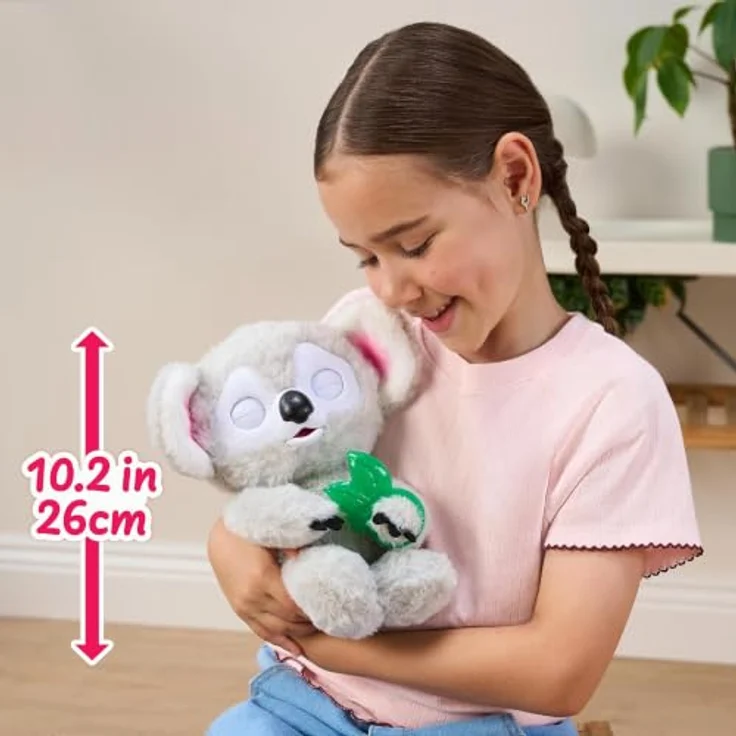 Moose Toys Little Live Pets - My Baby Koala Kiki, interaktives Spielzeug-Koala für Kinder ab 4 Jahren, aus softem Plüsch, reagiert auf Berührungen und Geräusche, AAA-Batterien – Bild 5