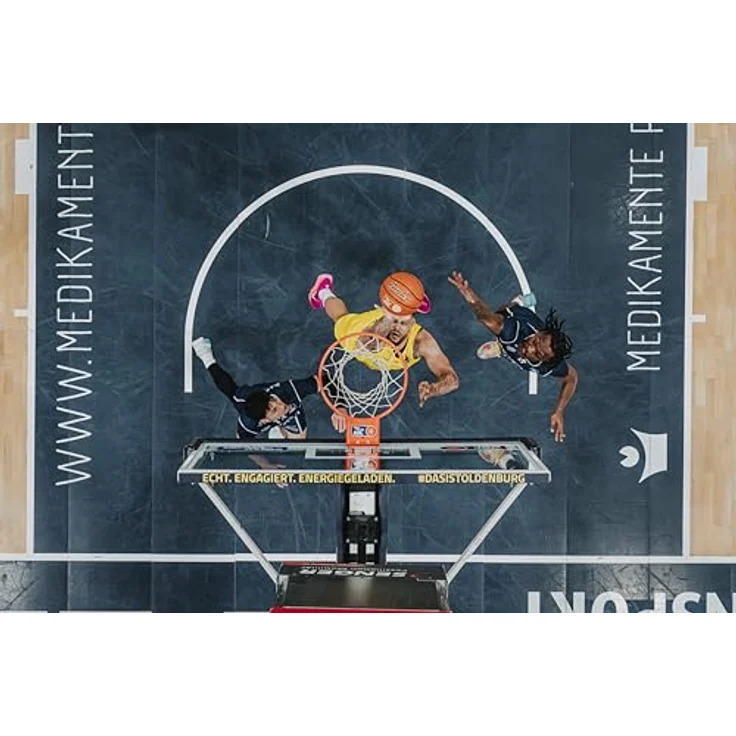 Baden Elite Pro - Offizieller Spielball der BBL Basketball Liga, orange – Bild 5