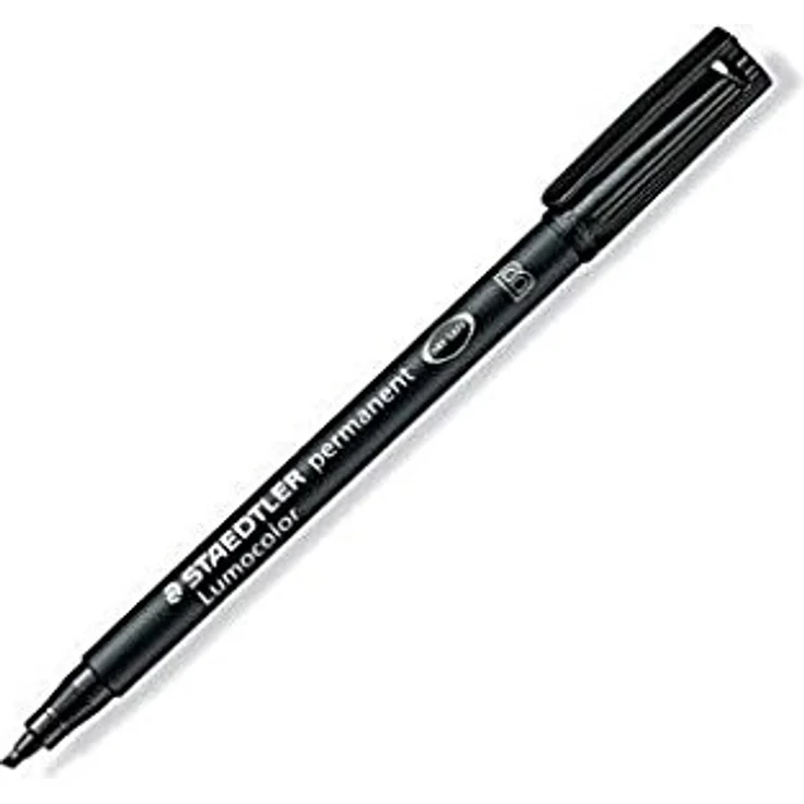 Feinschreiber Universalstift Lumocolor® - permanent, B, schwarz – Bild 3