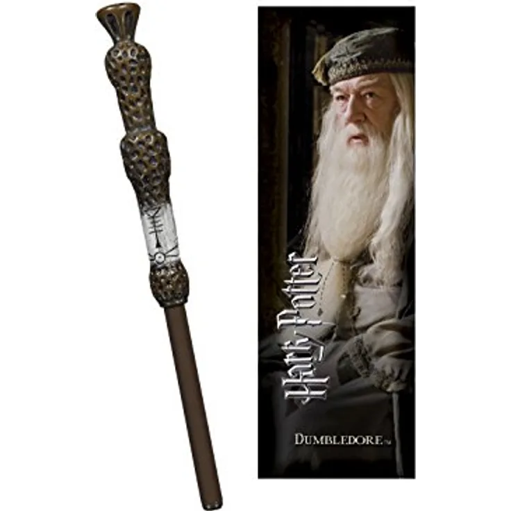 The Noble CollectionHarry Potter: Dumbledore Stift und Lesezeichen gesetzt.