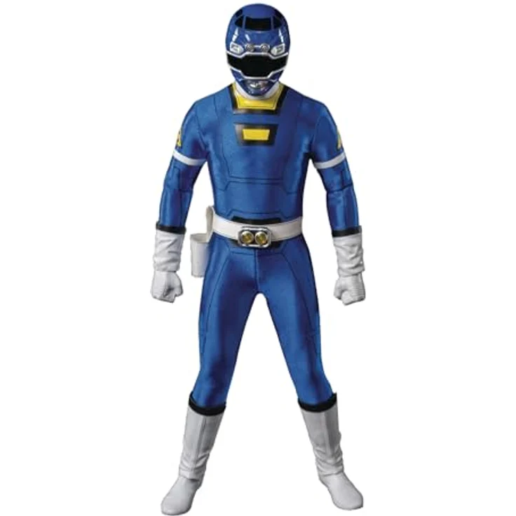 THREEZERO Power Rangers Turbo FigZero Actionfigur 1/6 Blue Turbo Power Ranger, 30 cm, mit austauschbaren Teilen und Zubehör – Bild 1