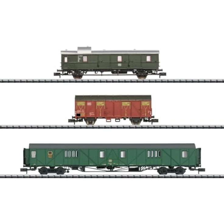 MiniTrix 18296 N Personenwagen-Set 2, N2846 der DB, MHI, Modelleisenbahn-Wagen – Bild 2