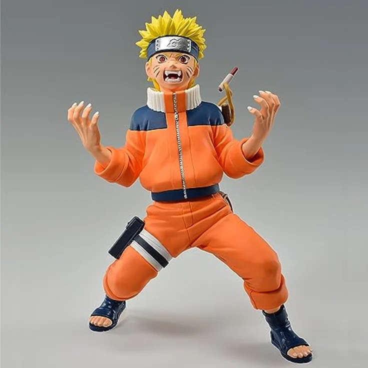 BANPRESTO Naruto Uzumaki II Vibration Stars, Sammelfigur 14 cm, mehrfarbig, hohe Qualität – Bild 2