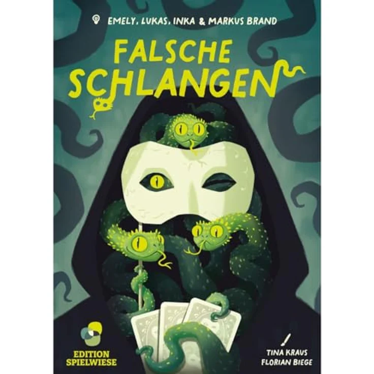 Edition SPIELWIESE Falsche Schlangen, Gesellschaftsspiel mit strategischem Bluff und Identitätsspiel-Dynamik, für 3–6 Spieler ab 8 Jahren – Bild 2