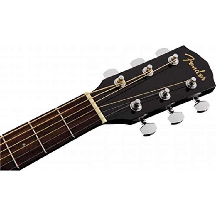 Fender CD-60S, Akustikgitarre für Kinder, Schwarz – Bild 7