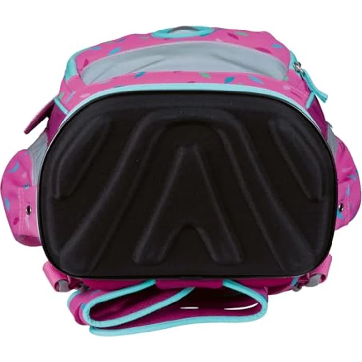 DerDieDas ErgoFlex Superlight Schulranzen Set 5-teilig, ergonomisches Tragesystem, 22 Liter Volumen, Sweet Sprinkles pink – Bild 4