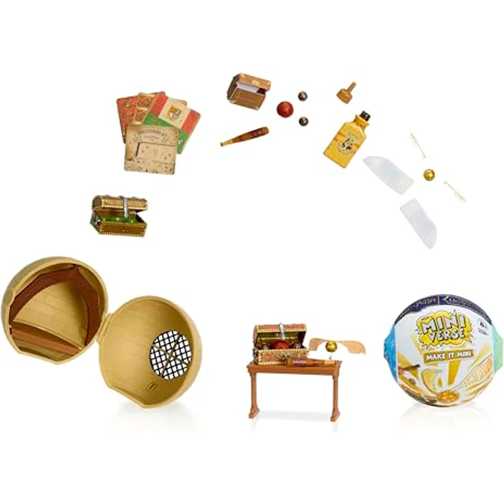 MGA ENTERTAINMENT Kreativset MGA's Miniverse - Make It Mini Harry Potter Back to Hogwarts, Miniatur-Replikate zum Basteln und Sammeln – Bild 1