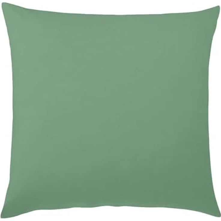 Traumschlaf Uni Biber Bettwäsche, kuschelig weich, 100% Baumwolle, mit Reißverschluss, 135x200 cm + 80x80 cm, hellgrün – Bild 2