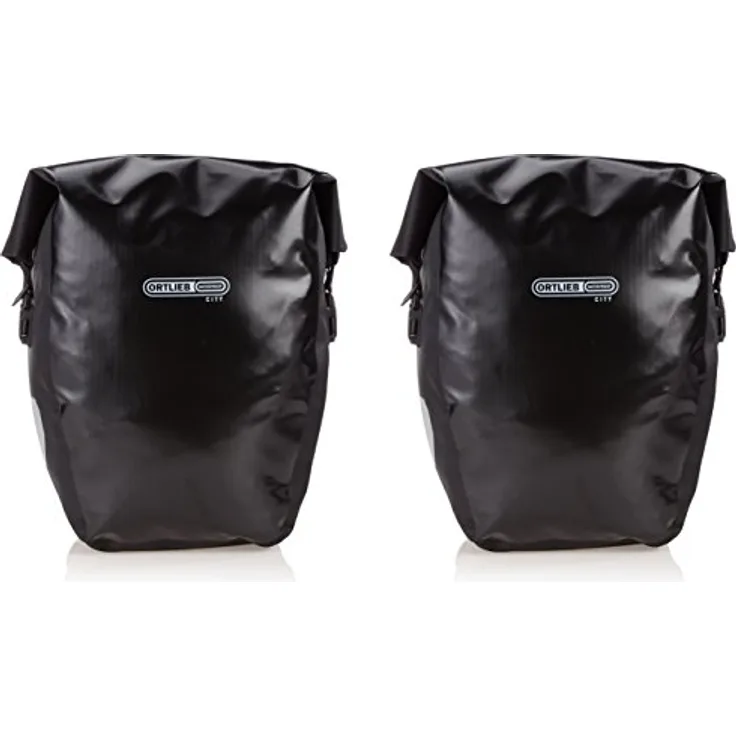 Ortlieb Back-Roller City Hinterradtasche mit Rollverschluss 1 Paar Schwarz F5002 QL1