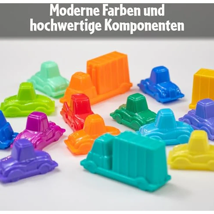 ThinkFun 76603 - Rush Hour Junior - Logikspiel für Kinder ab 5 Jahren - Stau-Spiel für Jungen und Mädchen – Bild 5