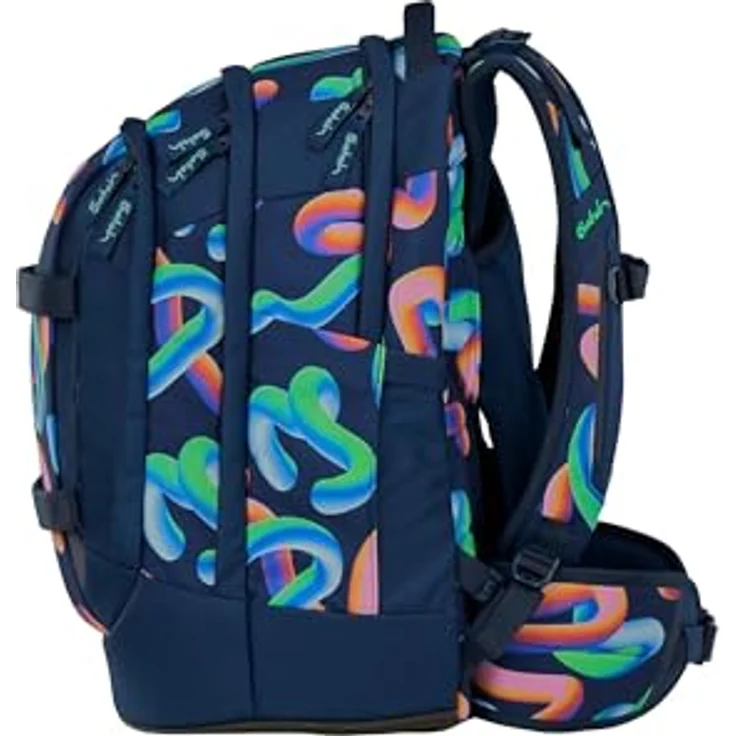 Satch Pack Set, Ergonomischer Schulrucksack mit 30L Stauraum, wasser- und schmutzabweisend, für Schüler ab 5. Klasse – Bild 3