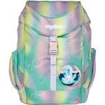 Ergobag Mini Kindergartenrucksack, ergonomische Tasche für A4 Unterlagen, mehrfarbig mit Reflektoren und Fläschchenfach