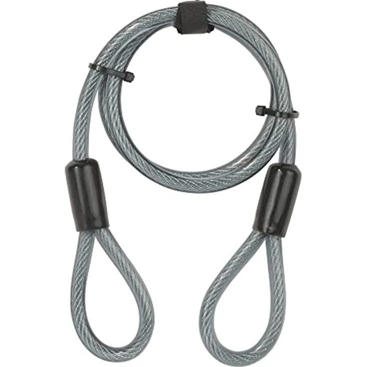 YALE -Sicherheitskabel 1200 mm - YC1/10/120/1 - Flexibles Stahlkabel - Leichtes Zubehör und zusätzliche Sicherheit für Ihr Fahrrad – Bild 1