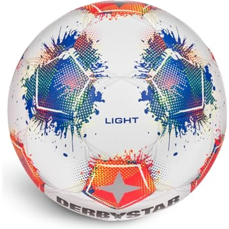 Derbystar Bundesliga Brillant Replica Light v25, Jugend-Freizeitball, Dual Bonded, reduziertes Gewicht ca. 350 g, SR-Blase – Bild 4