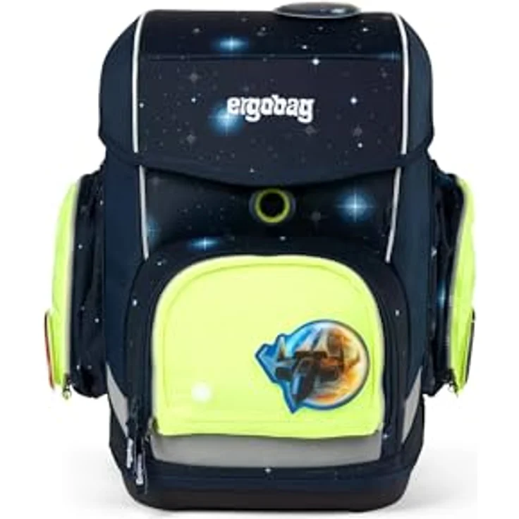 ergobag Fluo LED Zip-Set Gelb – Bild 4