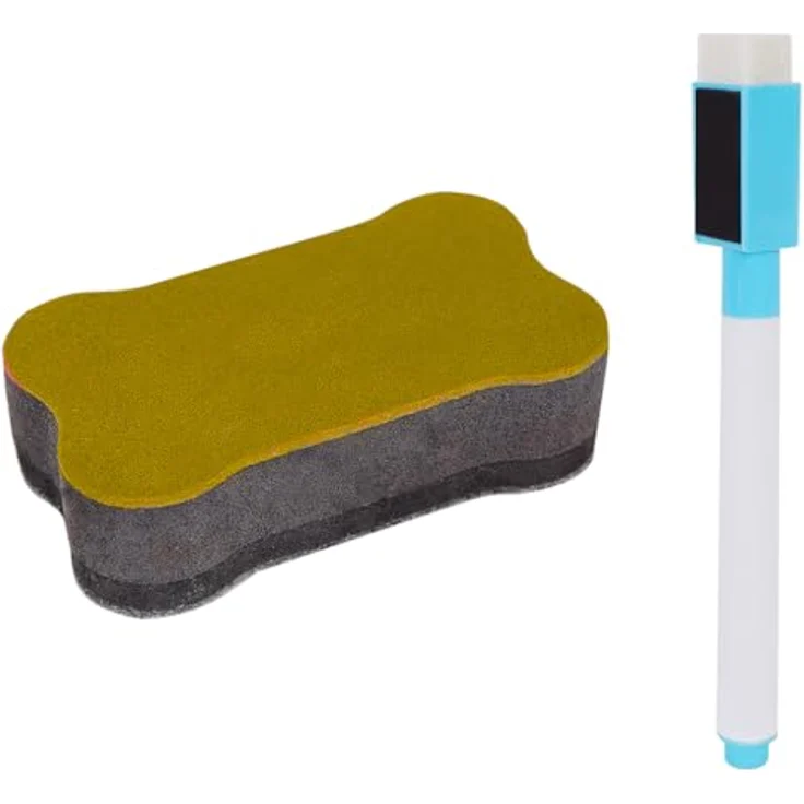 KRUZZEL Standtafel Faltbare Kindertafel, Doppelseitige Kreidetafel aus Holz – Bild 6