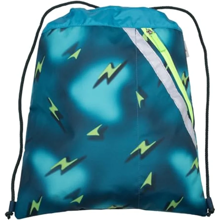 DerDieDas ErgoFlex Schulranzenset 5-teilig Magic Light, ergonomisch geformt und atmungsaktive Gurte, blau – Bild 4