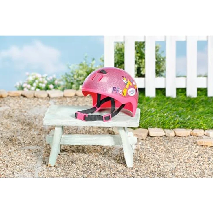 Baby Born Puppen Helm Fahrradhelm – Bild 6