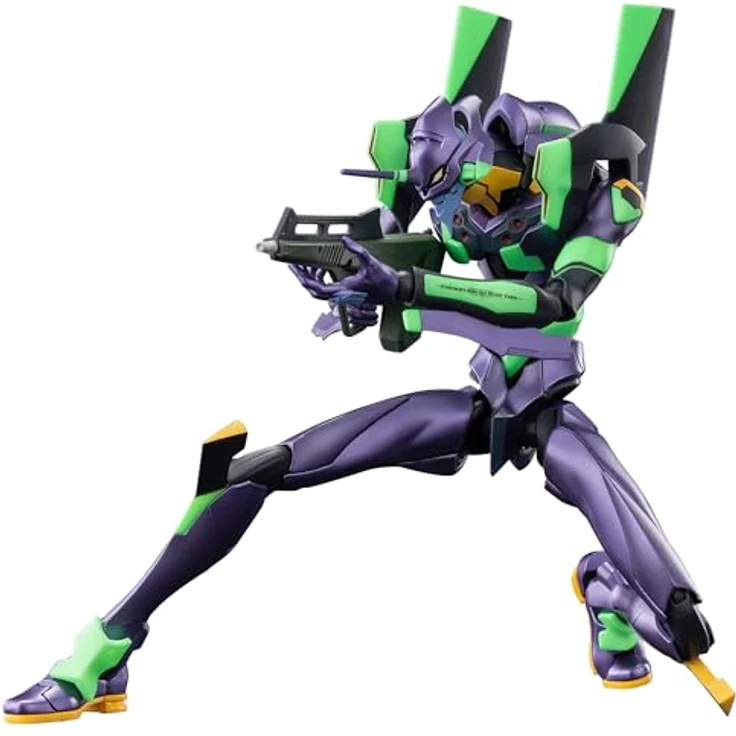 Blokees Evangelion Test Type-01 Action Edition, detailreiche Sammelfigur mit authentischem Entry Plug-Mechanismus und dynamischem Doppelgelenk-System, Mehrfarbig aus Acrylnitril-Butadien-Styrol (ABS) – Bild 3