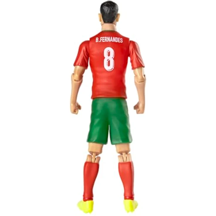 Banbotoys Portugal Bruno Fernandes Actionfigur, 20cm detailgetreues Fußball-Miniaturdesign für Sammler – Bild 3
