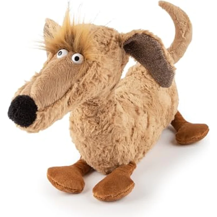 Sigikid 31013 Dackel Sausage Schorschi, BeastsTown Kuscheltier: Sammeln, Schenken, Spielen, Schmusen - Für Kinder und Erwachsene von 3 bis 99 Jahren – Bild 1