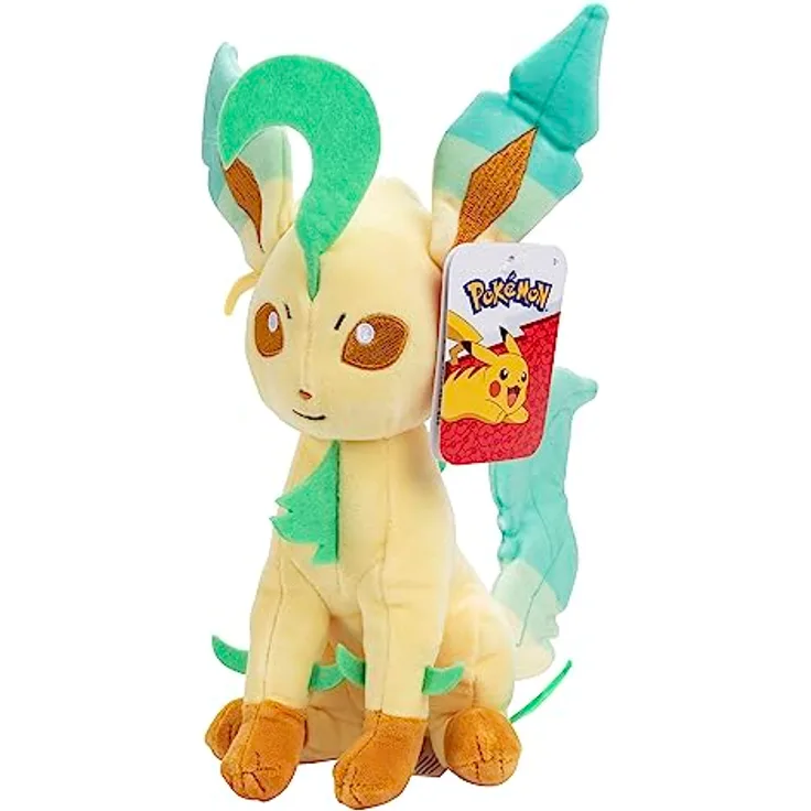 Pokémon PKW3868-20cm Plüsch - Folipurba, offizielles Kuscheltier aus super weichem Material