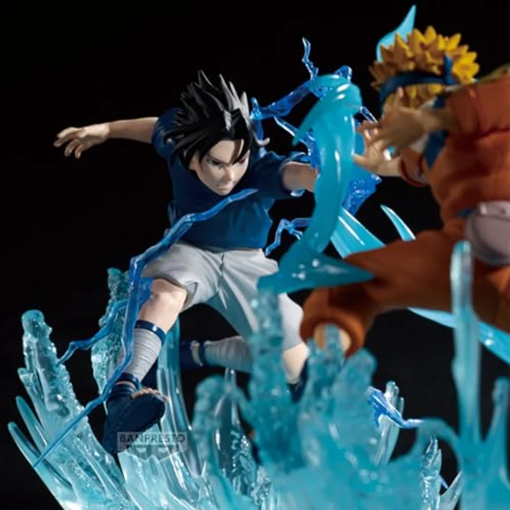 Banpresto Naruto - Sasuke Uchiha Combination Battle, limitierte PVC-Sammelfigur, offiziell lizenziert, hochwertige Verarbeitung – Bild 5