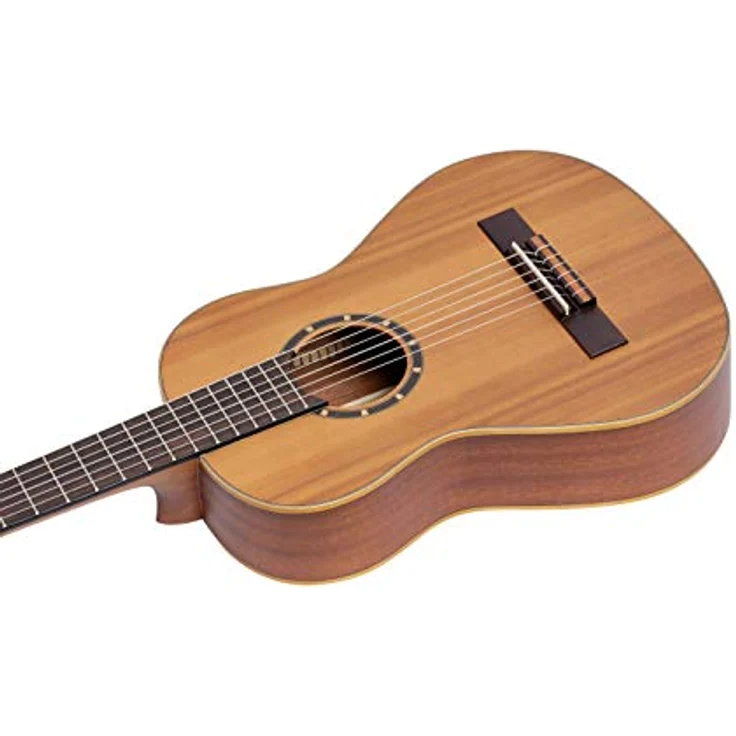 Ortega Guitars Konzertgitarre 1/2-Größe - Linkshänder - Family Series - inklusive Gigbag - Mahagoni / Zederndecke (R122-1/2-L) – Bild 4