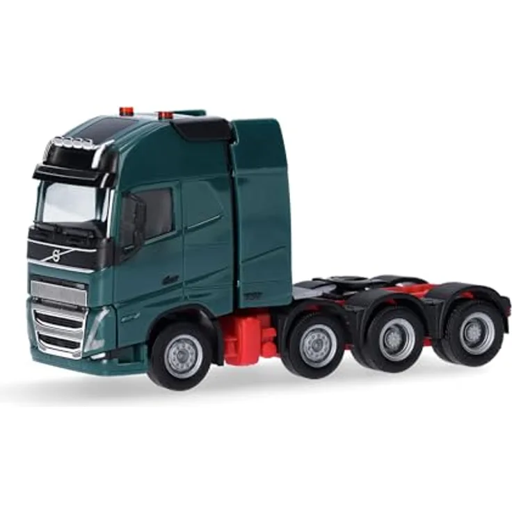 Herpa LKW Modell Volvo FH 16 Gl. XL 2020, Schwerlastzugmaschine im Maßstab 1:87, Sammlerstück aus hochwertigem Kunststoff, Made in Germany