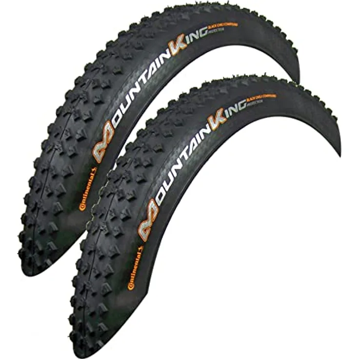 Continental 2X Mountain King Protection 58-584 Faltreifen, 27.5x2.30, BlackChili-Gummi