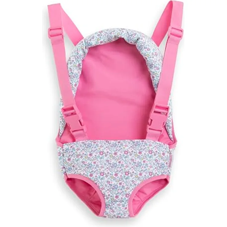 Corolle Mon Grand Poupon Tragesitz für 36-42cm Puppen, florales Design, ab 3 Jahren