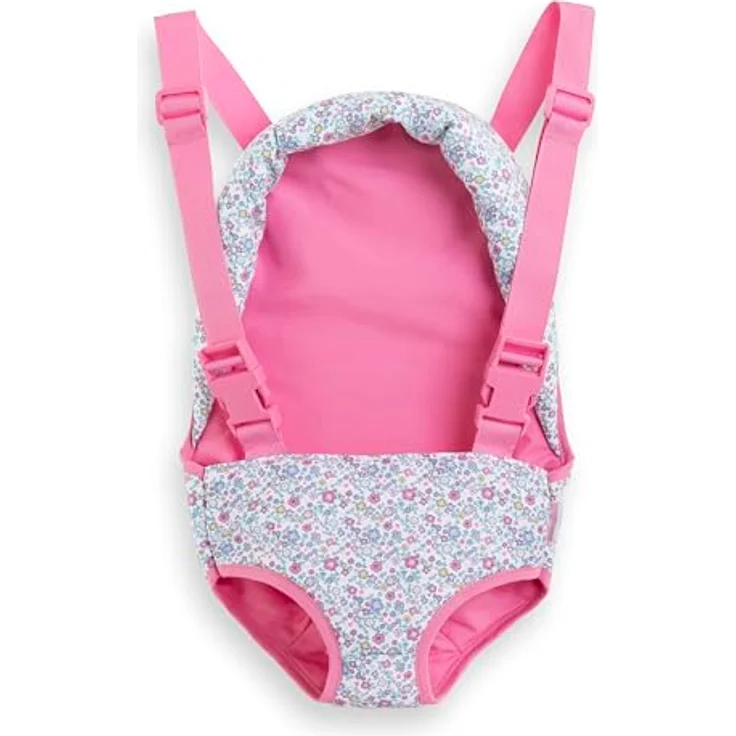 Corolle Mon Grand Poupon Tragesitz für 36-42cm Puppen, florales Design, ab 3 Jahren – Bild 1