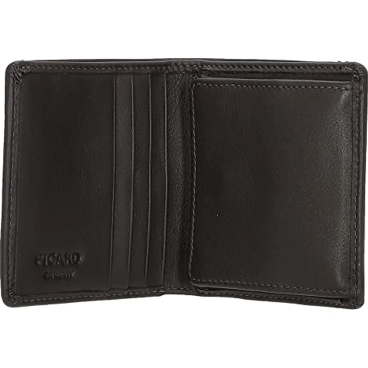 Picard Brooklyn - Geldbörse 5cc 9 cm Rindsleder Cafe – Bild 4