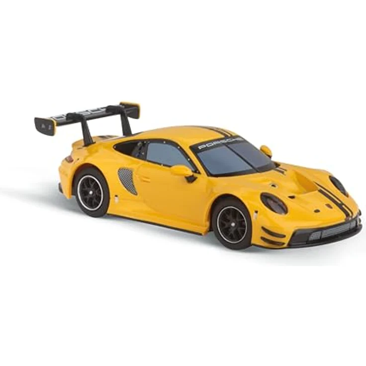 Carrera Hybrid IPorsche 911 GT3 R Grello I Maßstab 1:50 I Front- und Rücklichter I Bis zu 30 Minuten Rennaction I USB-C-Aufladung in 20 Minuten I Mobile App-Steuerung für maximales Fahrvergnügen – Bild 1