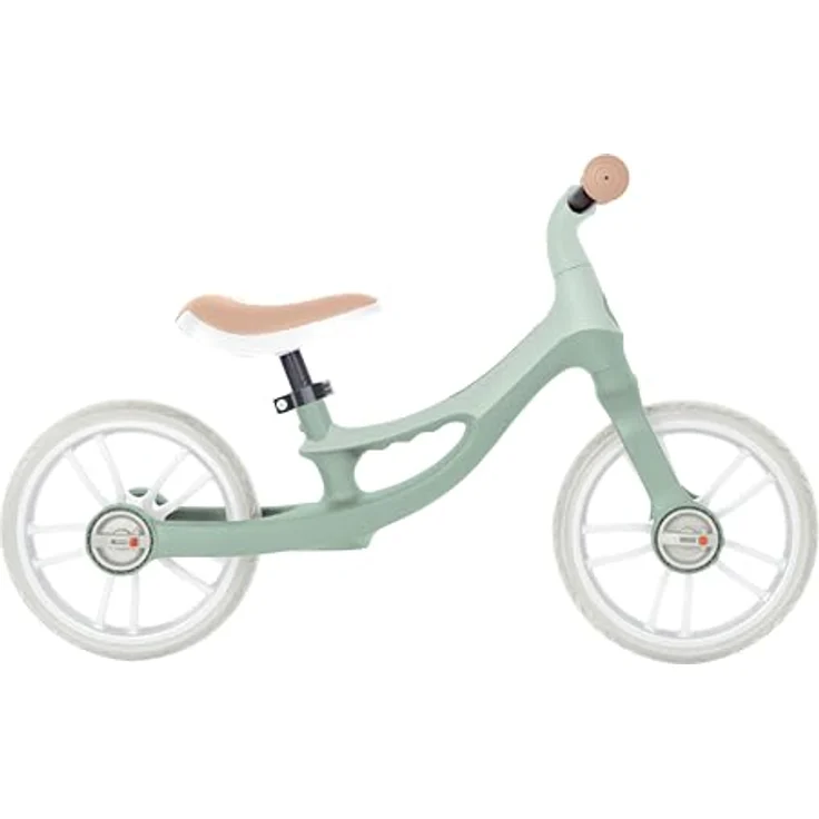Globber GO Bike Elite, Laufrad für Kinder mit 10 Zoll TPE-Reifen, höhenverstellbar, Salbei grün – Bild 4
