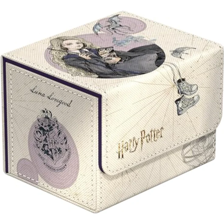 Ultimate Guard Sidewinder 100+ Xenoskin Harry Potter - Luna Lovegood, Deck-Box für 100 Karten, Magentverschluss, Mikrofaser-Innenseite – Bild 1
