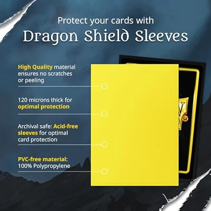 Dragon Shield Matte Dual Sleeves - Glacier (60 Sleeves) – Bild 9