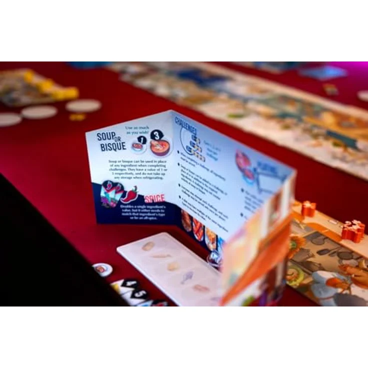 Lucky Duck Games Critter Kitchen à la carte, Erweiterung für Brettspiel mit neuen Rezepten und Charakteren, mehrfarbig – Bild 4