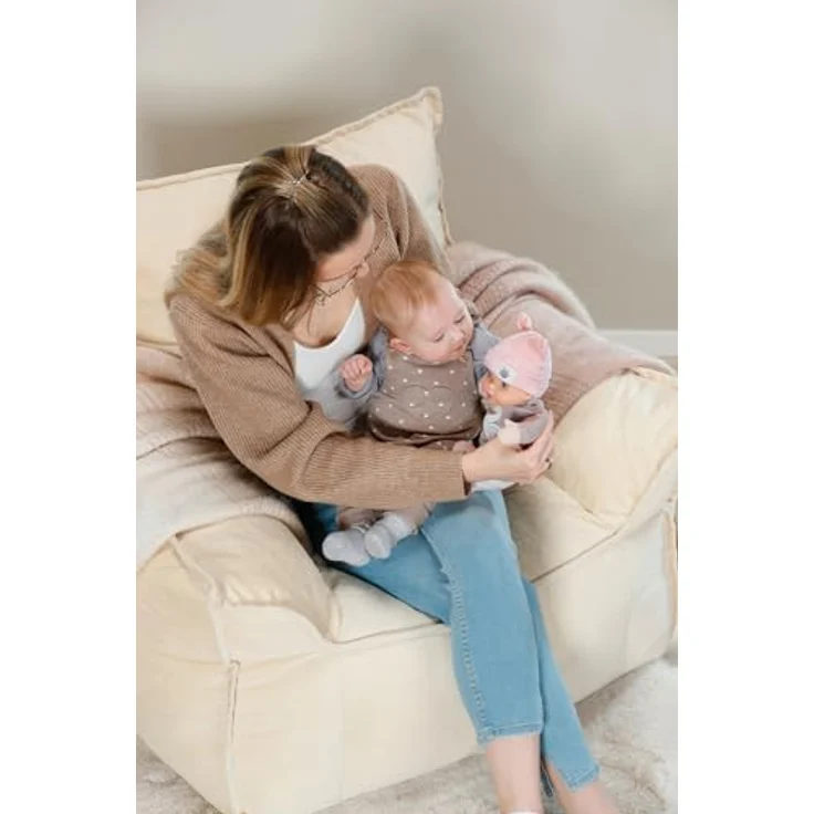 Baby Born Babypuppe Sweetie Mauve, 30 cm, weicher Körper, rasselndes Innenleben, waschbar bei 30°C – Bild 4