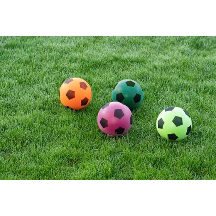 Betzold Sport Spielball Softbälle, 4er-Set – Weiche Vollschaumbälle für Kinder, verschiedene Durchmesser – Bild 6