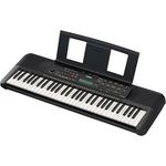 Yamaha PSR-E283, 61-Tasten Keyboard mit LCD-Display, Akku- und Gleichstrombetrieb, schwarz