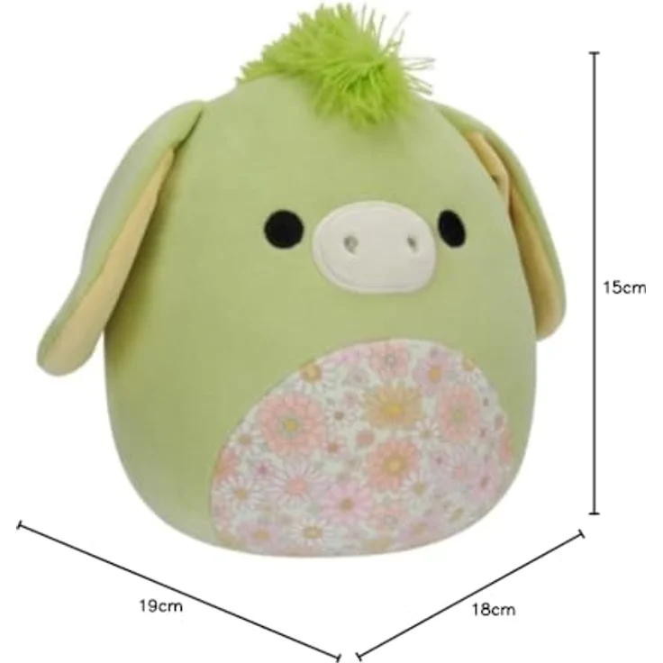 Squishmallows Juniper der Esel, 7,5 Zoll großes Plüschtier, Add Squad, ultraweiches Stofftier, offizielles Kellytoy-Plüschtier, SQCR05390 – Bild 5