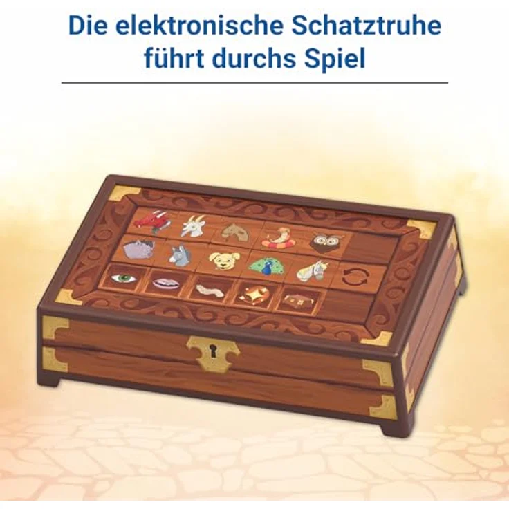 Ravensburger Spiel Wer war's?, Kinderspiel mit Elektronik, interaktive Schatztruhe, Made in Europe – Bild 3