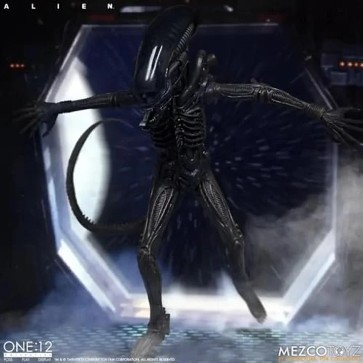 Mezco Alien One:12 Collective Deluxe Actionfigur, Multicolor, 100% Kunststoff mit inspiriertem Design – Bild 3