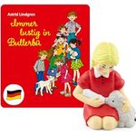 tonies Hörfiguren für Toniebox, Astrid Lindgren: Bullerbü – Immer lustig in Bullerbü, Hörbuch für Kinder ab 4 Jahren, Spielzeit ca. 53 Minuten