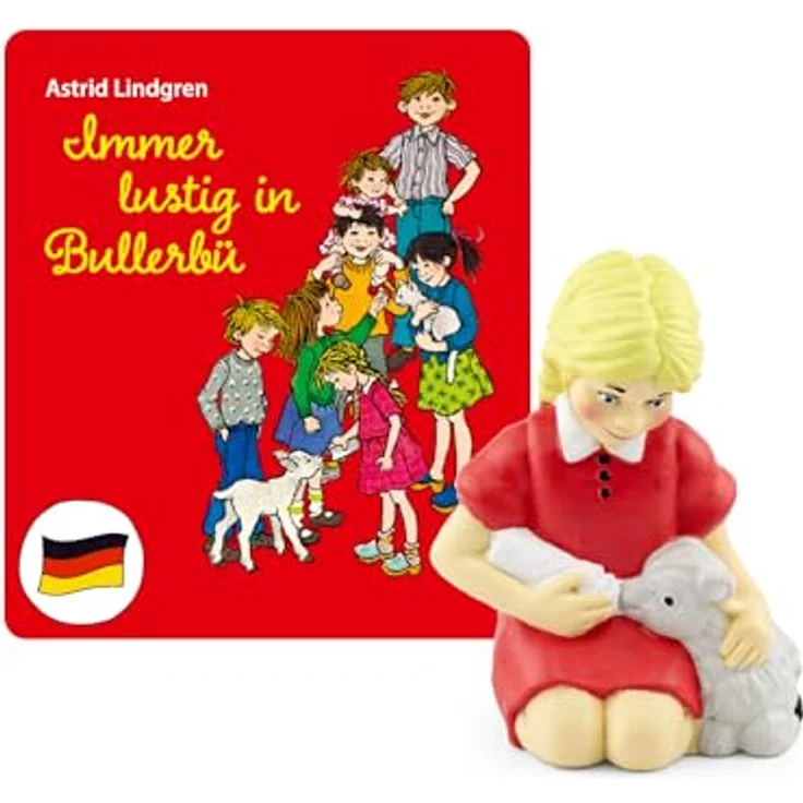 tonies Hörfiguren für Toniebox, Astrid Lindgren: Bullerbü – Immer lustig in Bullerbü, Hörbuch für Kinder ab 4 Jahren, Spielzeit ca. 53 Minuten – Bild 1