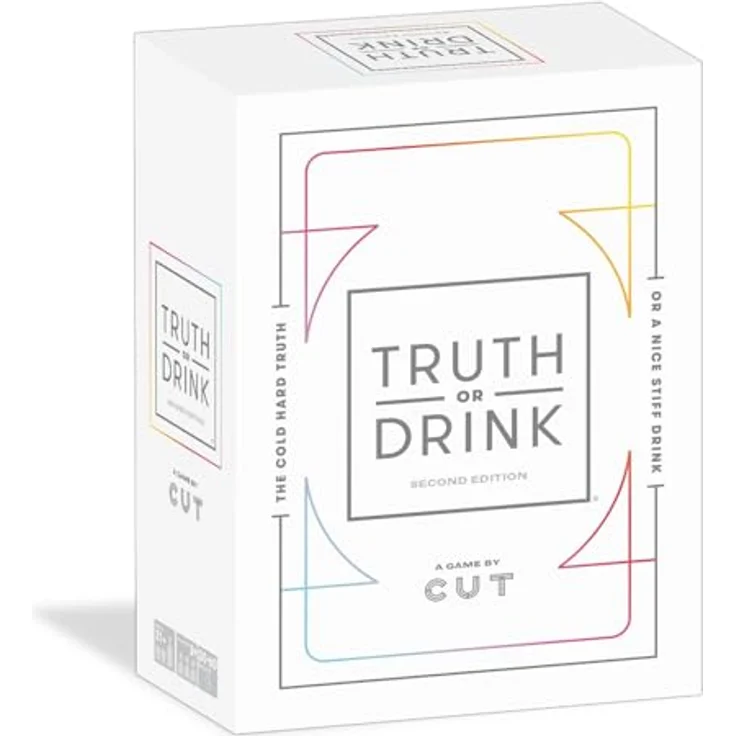 Huch Truth or Drink, Kartenspiel mit über 410 Karten, inklusive harmlosen und „Extra dirty“ Fragen – Bild 1